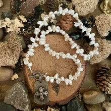 Load image into Gallery viewer, Freshwater Keshi Pearl Sterling Silver Necklace