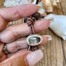 Load image into Gallery viewer, Beach Collection Abalone button Bracelet