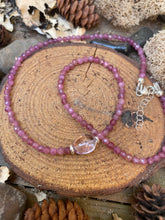 Load image into Gallery viewer, SALE Pink Tourmaline Pink Amethyst Short Necklace