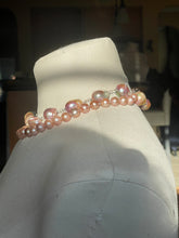 Load image into Gallery viewer, Flawless Baroque Pearls High End Gemstones artisan silver heart toggle