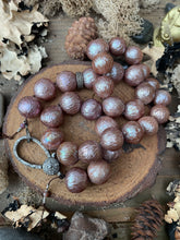 Load image into Gallery viewer, SALE Rare Large Pink Dragon scale Edison Pearl Pave Diamond Necklace