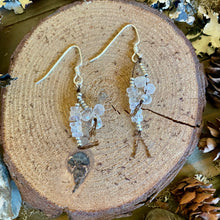Load image into Gallery viewer, Moonstone Sterling Silver Dangle Earrings
