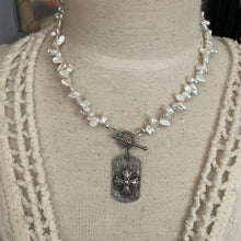 Load image into Gallery viewer, Freshwater Keshi Pearl Sterling Silver Necklace
