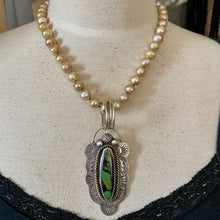 Load image into Gallery viewer, Luminous Rustic Golden Edison Pearl Necklace
