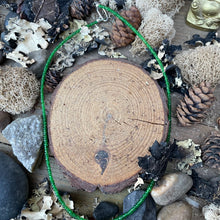 Load image into Gallery viewer, Petite Rare Tsavorite Garnet Faceted Beaded Short Necklace
