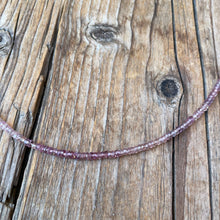 Load image into Gallery viewer, Rare Malaya Garnet Faceted Beaded Short Necklace
