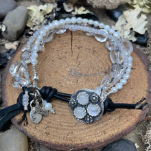 Load image into Gallery viewer, Petite Moonstone, Pearl Crystal, High End Bracelet
