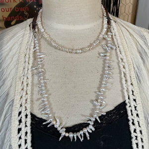Petite Keshi Pearl necklace