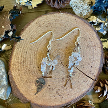 Load image into Gallery viewer, Moonstone Sterling Silver Dangle Earrings
