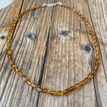 Load image into Gallery viewer, High End Citrine Ovals Beaded Short Necklace
