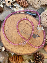 Load image into Gallery viewer, SALE Pink Tourmaline Pink Amethyst Short Necklace
