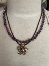 Load image into Gallery viewer, Ruby Beaded Short Necklace
