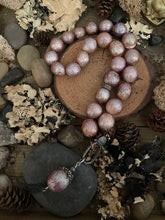 Load image into Gallery viewer, High End Large Dragonscale Edison Pearl Pave Diamond Necklace
