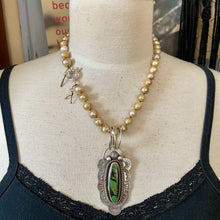 Load image into Gallery viewer, Luminous Rustic Golden Edison Pearl Necklace
